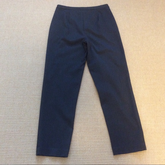 Talbots Straight Leg Stretch Pants Gray Size 8 - Picture 5 of 14